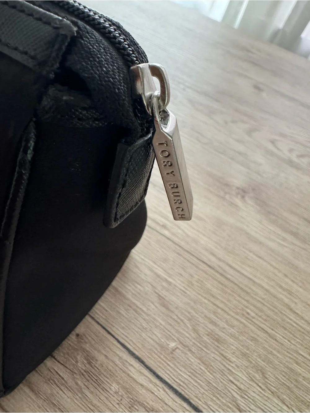 Tory Burch Black Cosmetic Bag